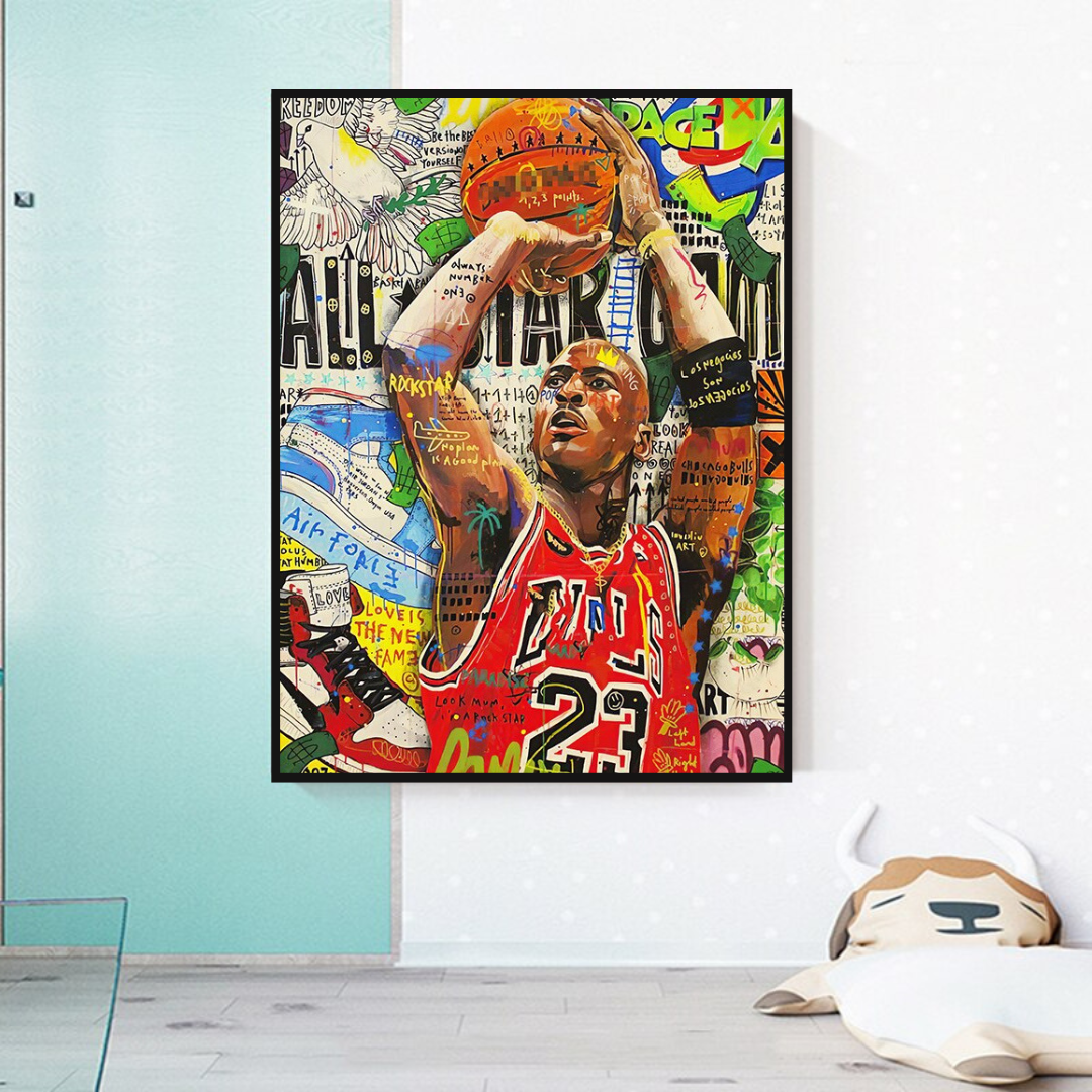 NBA All Star Jordan Art : un must pour les fans