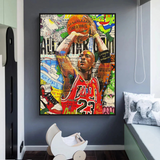 NBA All Star Jordan Art : un must pour les fans