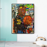 NBA All Star Jordan Art: Exclusive Athlete's Legacy