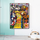 NBA All Star Jordan Poster: Top-Quality Collectible Art