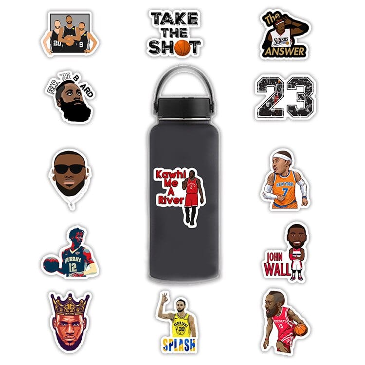 NBA Basketball Star Stickers