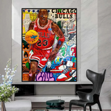 NBA Jordan Poster: Authentisches Sammlerstück für Fans