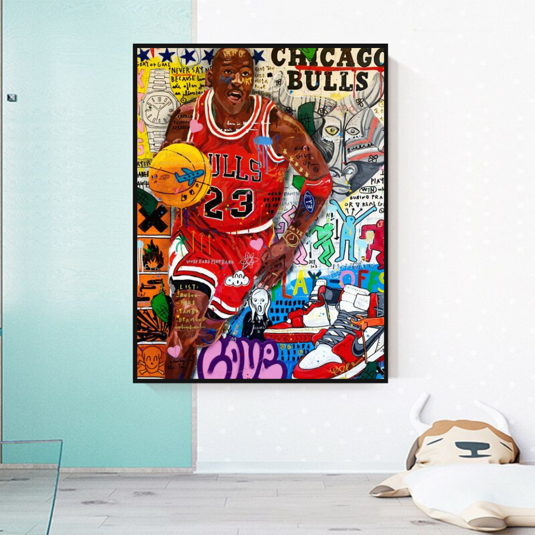 NBA Jordan Poster: Authentic Collectible for Fans