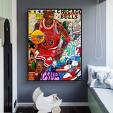 NBA Jordan Poster : Authentique objet de collection pour les fans