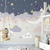 Papier peint Nighty Night Moon Nursery - Transformez la chambre de bébé