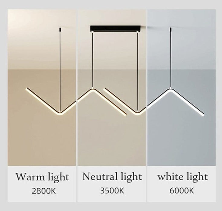 Скандинавская подвесная лампа Art Line LED