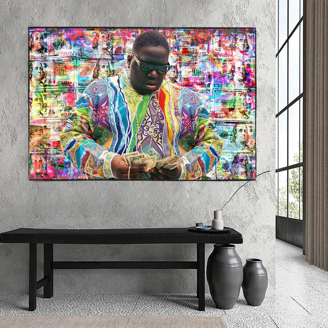 Notorious BIG - Affiche Biggie Smalls : Art emblématique du hip-hop