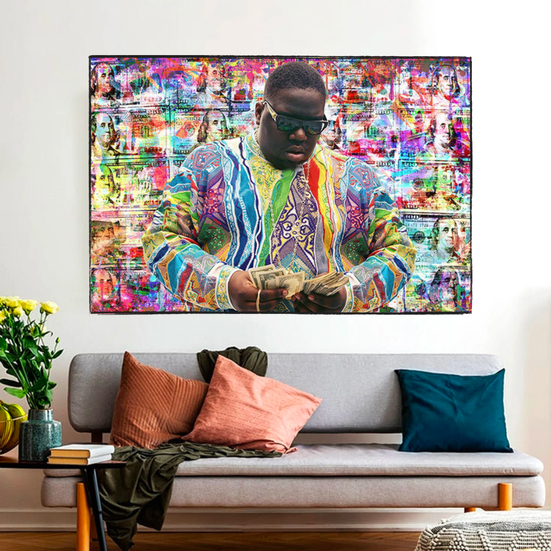 Notorious BIG – Biggie Smalls Poster: Kultige Hip-Hop-Kunst
