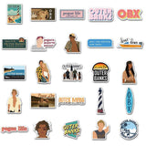 Waterproof Cartoon Outer Banks PVC Stickers Skateboard Suitcase Guitar Luggage Laptop DIY Stickers Kid Classic Toy