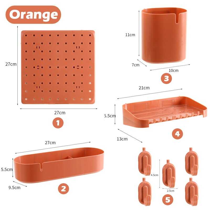 Creative Pegboard Household Shelf Wall Hanging Storage Rack