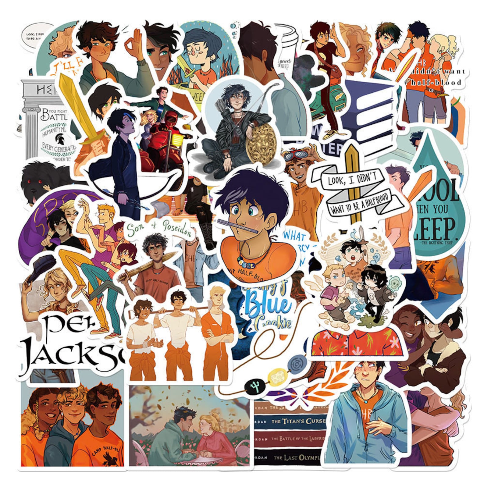 Percy Jackson Sticker Pack 