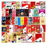 Cigarette Case Personalized Decoration Graffiti Waterproof Sticker Suitcase Notebook Refrigerator Water Cup