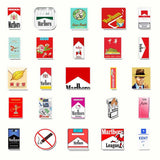 Cigarette Case Personalized Decoration Graffiti Waterproof Sticker Suitcase Notebook Refrigerator Water Cup