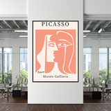 Picasso Matisse Abstrait Yayoi Kusama Art Mural sur Toile