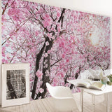 Papier Peint Fresque Fleurs Roses : Transformez Votre Espace