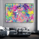 Pink Panther Art: Thumbs Up Canvas Wall Art