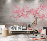 Pink Tree Wallpaper Murals: Vibrant and Stylish Décor