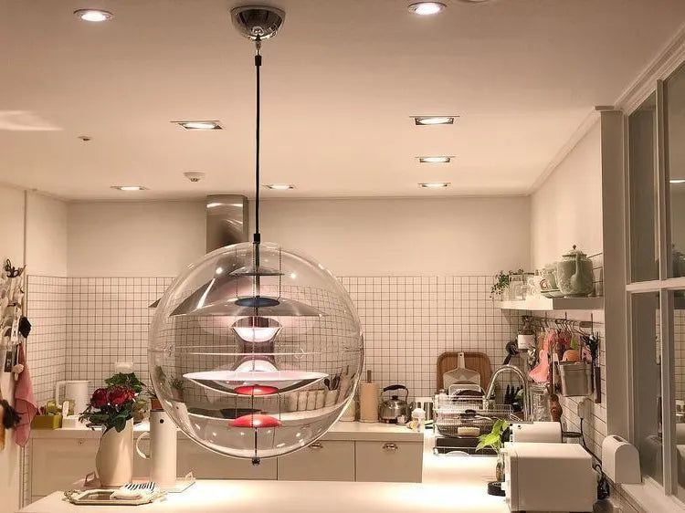 Planet Globe Pendant Light - Illuminate Your Space with Contemporary Elegance