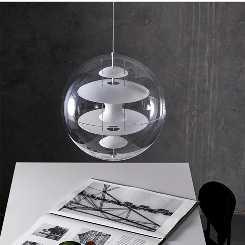 Planet Globe Pendant Light - Illuminate Your Space with Contemporary Elegance