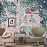 Plant Leaf Wallpaper Mural for Stunning Wall Décor