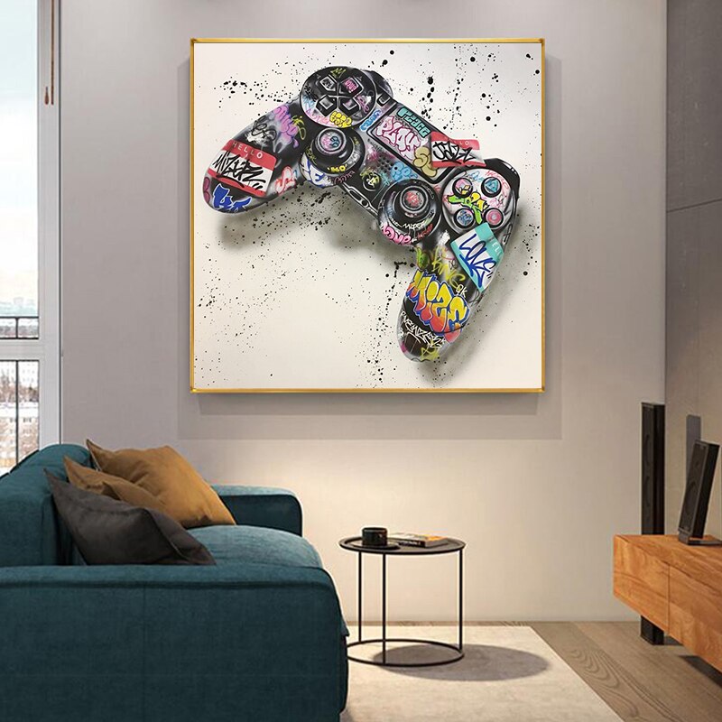 Playstation Controller Poster – Officially Licensed Artwork