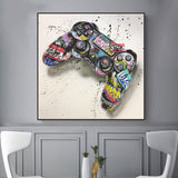 Playstation-Controller-Poster – offiziell lizenziertes Kunstwerk