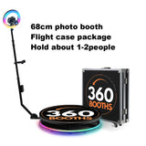Tragbare 360-Grad-Fotokabine mit Automatikfunktion für Videoveranstaltungen