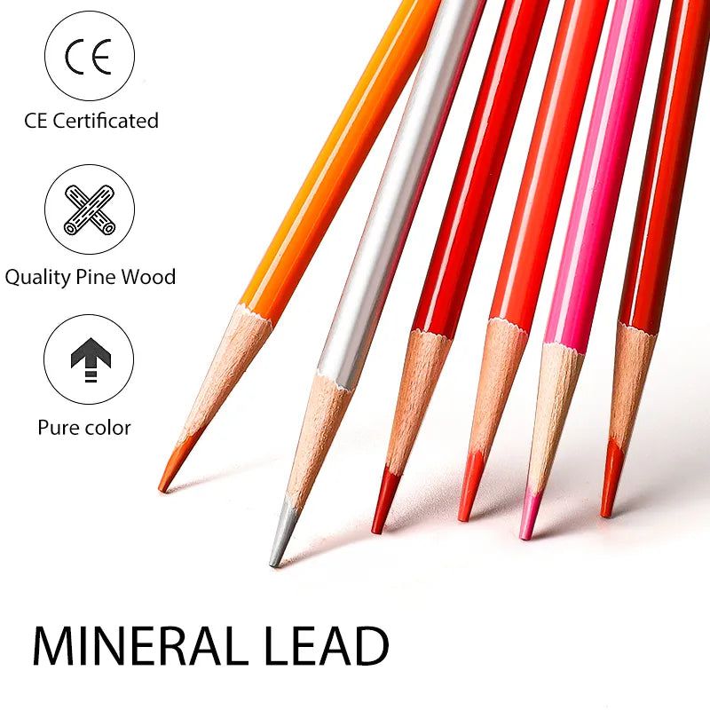 Professional Lead Colors Pencils Watercolor Drawing Set for Art School Supplies