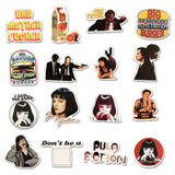 Pulp Fiction Movie Stickers Pack | Famous Bundle Stickers | Waterproof Bundle Stickers