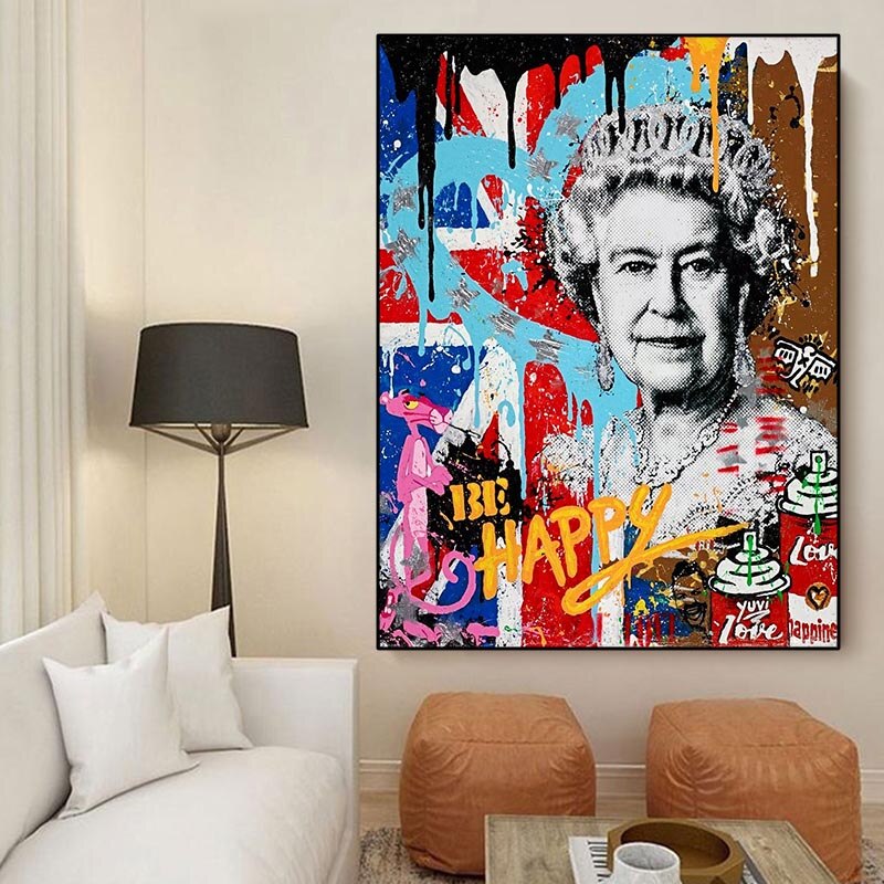 Queen Elizabeth Poster – Kunstsammlung