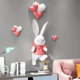 Kaninchen-Häschen-Wandbehang-Dekor für Kinderzimmer
