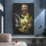 Rafael Nadal Tennis Legend Sports Canvas Wall Art