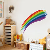 Sticker arc-en-ciel : autocollants colorés et vibrants pour la décoration.