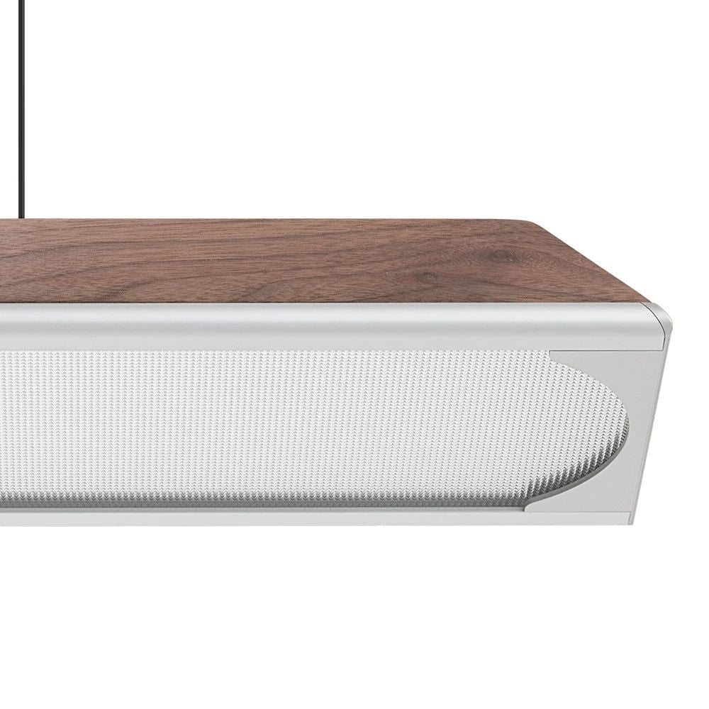 Lampe suspendue de ferme en bois véritable pour îlot de cuisine