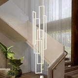 Rectangular Pendants Staircase Chandelier Lighting