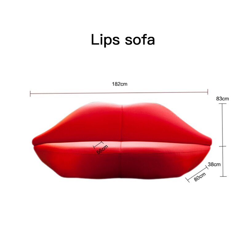 Red Lips Sofa-Set 