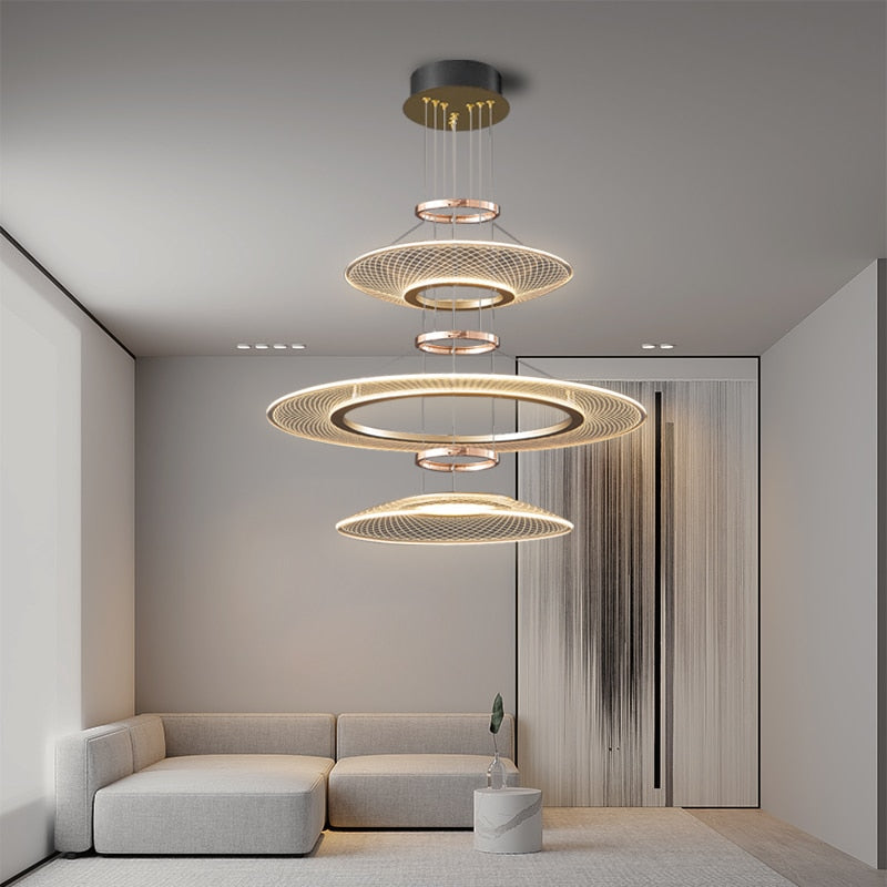 Rings Chandelier: Perfect Lighting Fixture