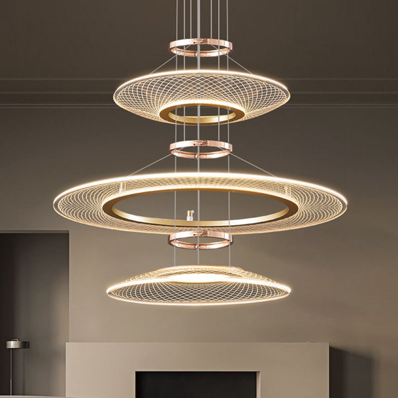 Rings Chandelier: Perfect Lighting Fixture