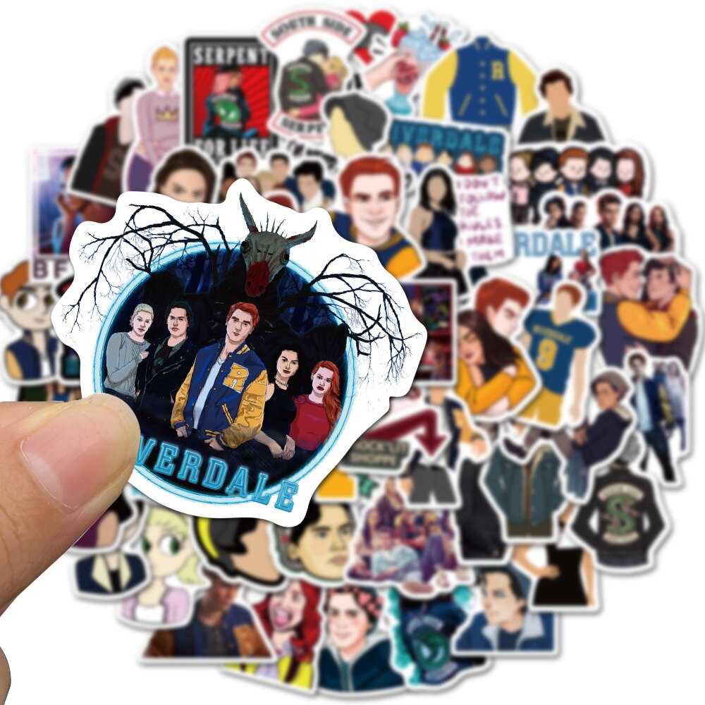 TV Series Riverdale Stickers Pack | Famous Bundle Stickers | Waterproof Bundle Stickers