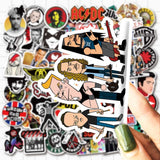 Rock Band Stars Stickers Pack | Famous Bundle Stickers | Waterproof Bundle Stickers