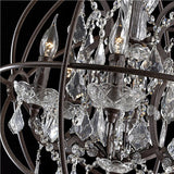 Rustic Orb Chandelier - Rustic and Elegant Lighting