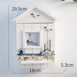 Sailor Sea Style Wood Seabird Sea Tower House Wall Shelves