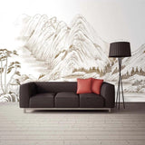 Scandi Mountains Wallpaper: Transform Your Space