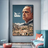 Scarface Movie Al Pacino Godfather Canvas Wall Art