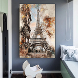 Paysage Ville Paris Tour Eiffel Art - Tour Eiffel Poster