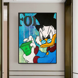 Scrooge McDuck Forbes Canvas Wall Art - Exclusive