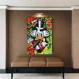 Scrooge McDuck Money Maker Millionaire Canvas Wall Art