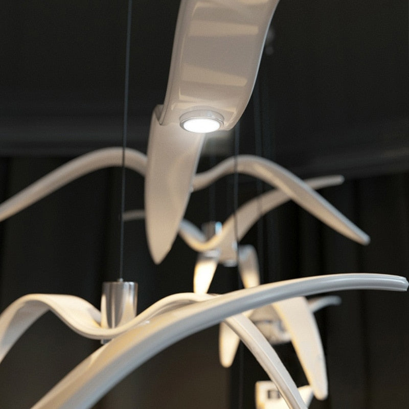 Suspension Seagulls : luminaire unique