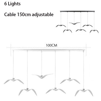 Seagulls Pendant Light: Unique Lighting Fixture