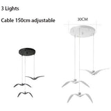 Suspension Seagulls : luminaire unique